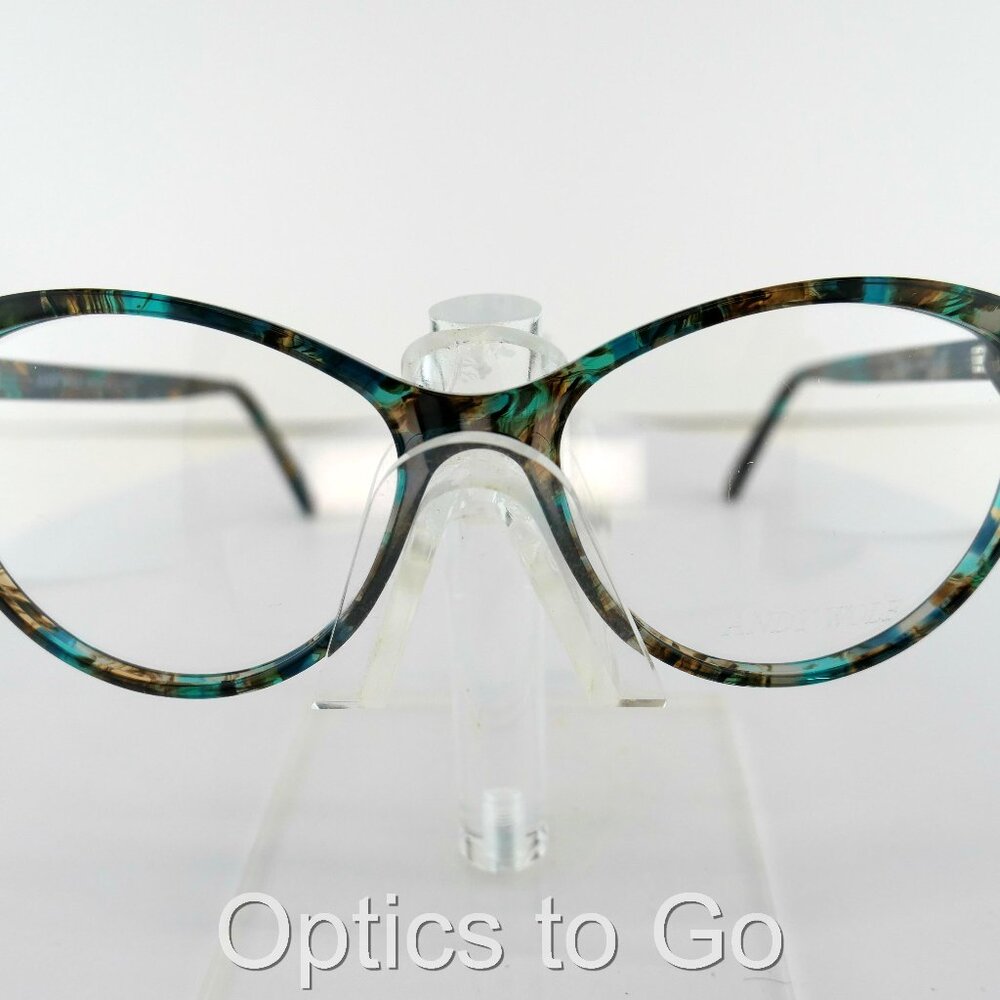 ANDY WOLF 5056 SOUL COL: N (BLUE MULTI)   54-14-140 Eyeglass Frames